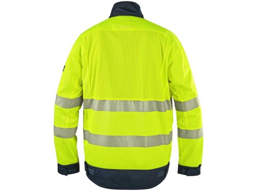 Blůza CXS HALIFAX, pánská, výstražná se síťovinou, žluto-modrá, vel. 58