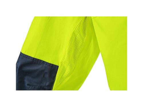 Kalhoty CXS HALIFAX, pánské, výstražné se síťovinou, žluto-modré, vel. 46