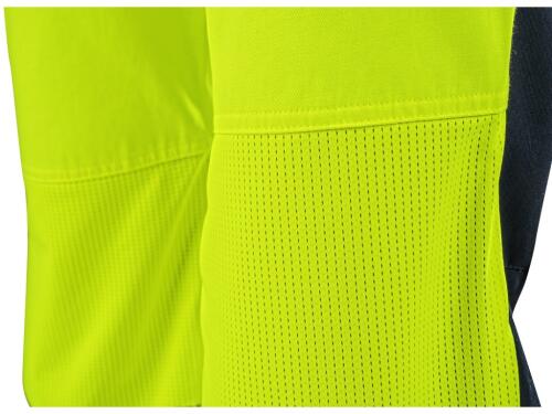 Kalhoty CXS HALIFAX, pánské, výstražné se síťovinou, žluto-modré, vel. 50