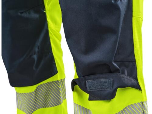 Zahradníky CXS HALIFAX, pánské, výstražné se síťovinou, žluto-modré, vel. 46