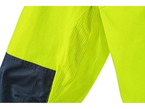 Zahradníky CXS HALIFAX, pánské, výstražné se síťovinou, žluto-modré, vel. 48