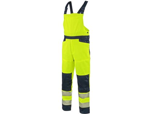 Zahradníky CXS HALIFAX, pánské, výstražné se síťovinou, žluto-modré, vel. 50