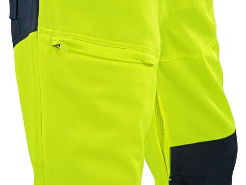 Zahradníky CXS HALIFAX, pánské, výstražné se síťovinou, žluto-modré, vel. 54