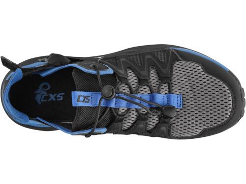 Obuv CXS REG, sandál, černo-modrý, vel. 47