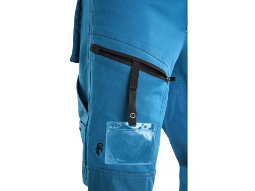 Kalhoty CXS LEONIS, pánské, stř. modré s černými doplňky, vel. 48