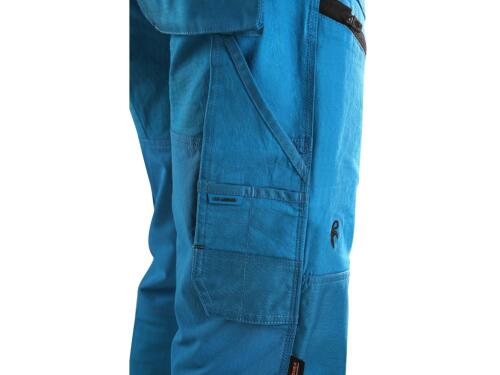 Kalhoty CXS LEONIS, pánské, stř. modré s černými doplňky, vel. 50