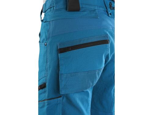 Kalhoty CXS LEONIS, pánské, stř. modré s černými doplňky, vel. 60