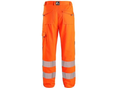 Kalhoty CXS NORWICH, 170-176cm, výstražné, pánské, oranžovo-modré, vel. 60