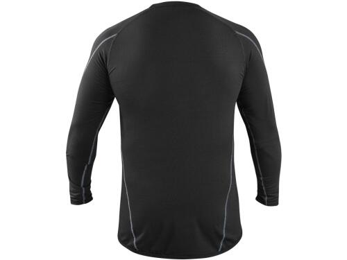 Tričko CXS REWARD, funkční, dlouhý rukáv, pánské, černo-modré