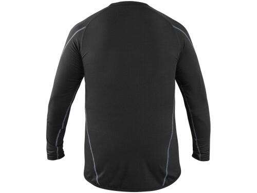 Tričko CXS REWARD, funkční, dlouhý rukáv, dětské, černo-modré, vel. 130