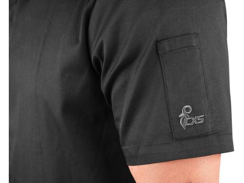 Rondon CXS CHEFLINE B-S, pánský, krátký rukáv, černý, vel. 48