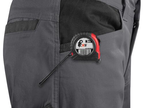 Szorty CXS SOLIS FLEX, męskie, kolor szaro-czarny, roz. 66