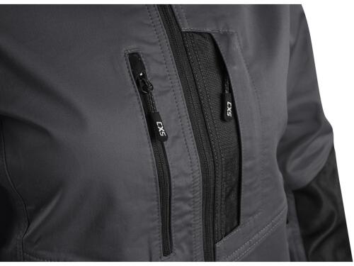 Blůza CXS SOLIS FLEX, dámská, šedo-černá