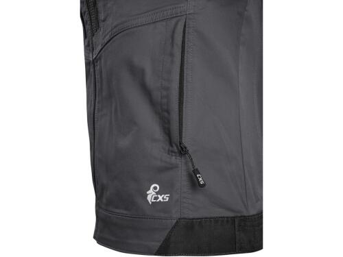 Blůza CXS SOLIS FLEX, dámská, šedo-černá