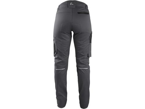 Kalhoty CXS SOLIS FLEX, dámské, šedo-černé