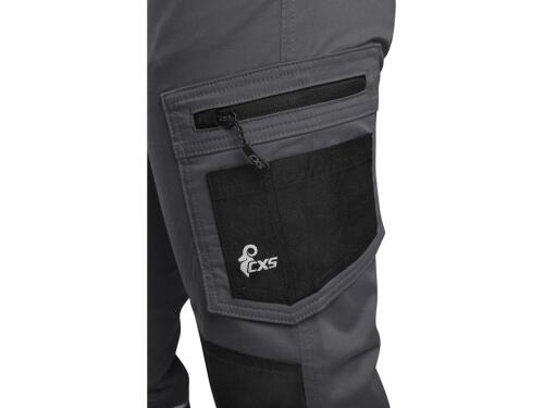 Zahradníky CXS SOLIS FLEX, dámské, šedo-černé