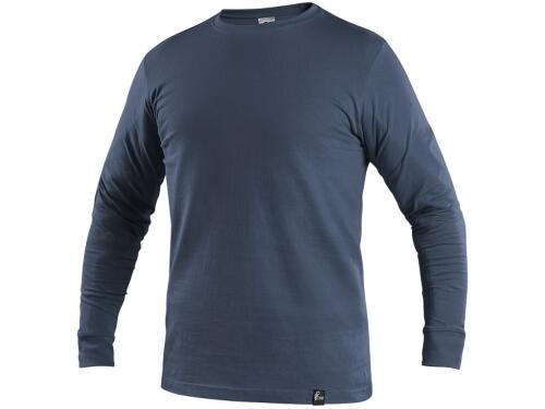 Tričko CXS PETR, dlouhý rukáv, tmavě modré, vel. 3XL