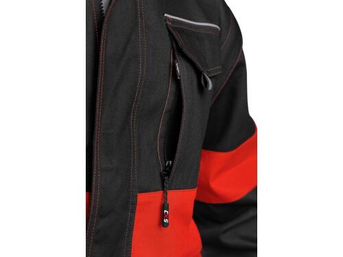 Blůza CXS LUXY EDA, pánská, černo-oranžová, vel. 62