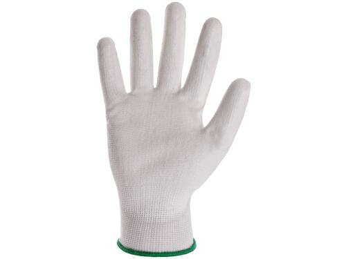 Rukavice CXS BRITA WHITE, máčené v polyuretanu, vel. 11