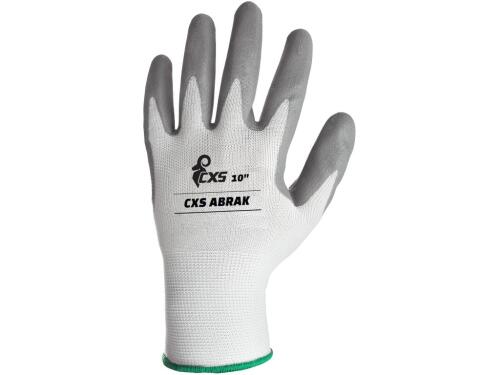 Rukavice CXS ABRAK, máčené v nitrilu, vel. 10