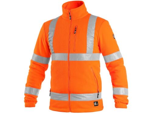 Bunda CXS PRESTON, výstražná, oranžová, vel. XL