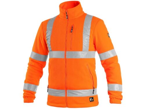 Bunda CXS PRESTON, výstražná, oranžová, vel. 3XL