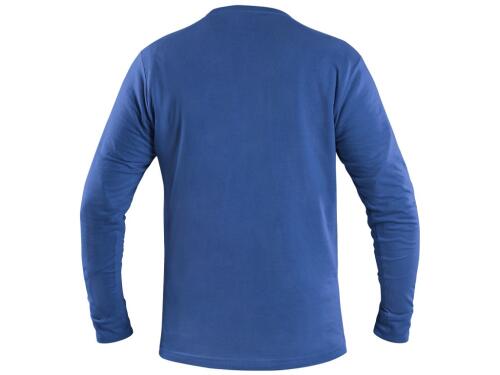 Tričko CXS PETR, dlouhý rukáv, středně modrá, vel. 3XL