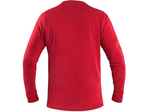 Tričko CXS PETR, dlouhý rukáv, červené, vel. 3XL