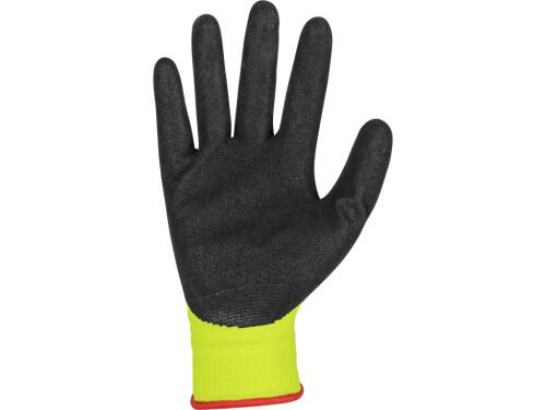 Rukavice CXS WAYNA, máčené v latexu s pískovou úpravou, vel. 10