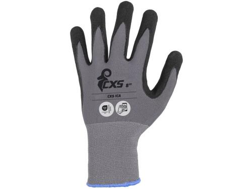Rukavice CXS ICA, máčené v nitrilu, vel. 07