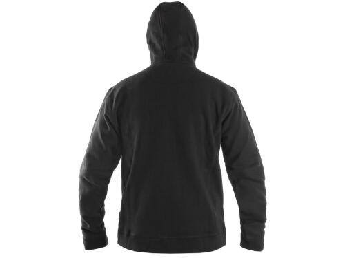 Mikina CXS HARRISON, pánská, černo-zelená, vel. M