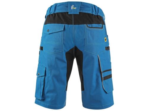 Kraťasy CXS STRETCH, pánské, středně modré-černé, vel. 52