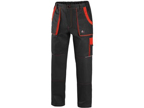 Kalhoty CXS LUXY JOSEF, pánské, černo-oranžové, vel. 60
