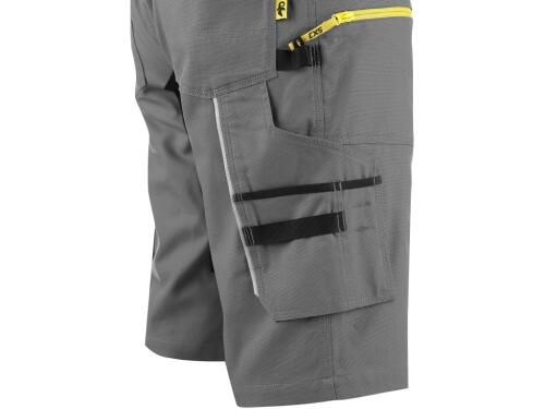 Kraťasy CXS STRETCH, pánské, šedo-černé, vel. 60