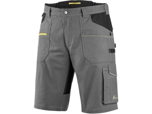 Kraťasy CXS STRETCH, pánské, šedo-černé, vel. 64