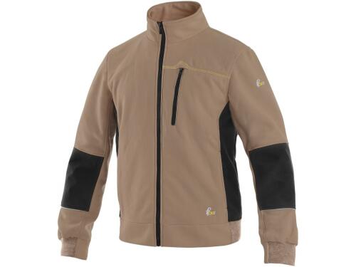 Mikina CXS TEXAS, pánská, béžovo-černá, vel. 2XL