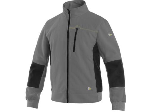 Mikina CXS TEXAS, pánská, šedo-černá, vel. 3XL