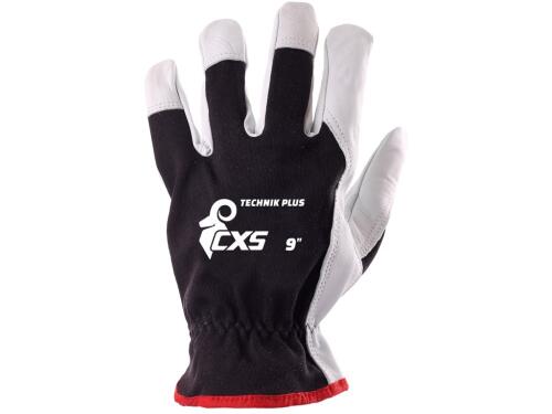 Rukavice CXS TECHNIK PLUS, kombinované, vel. 09