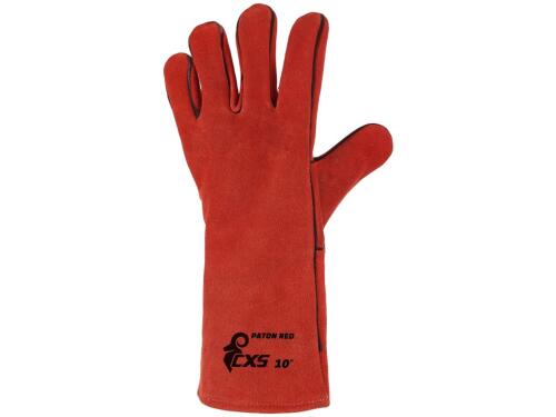 Rukavice CXS PATON RED, svářecí