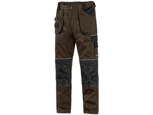 Kalhoty CXS ORION TEODOR, pánské, hnědo-černé, vel. 48