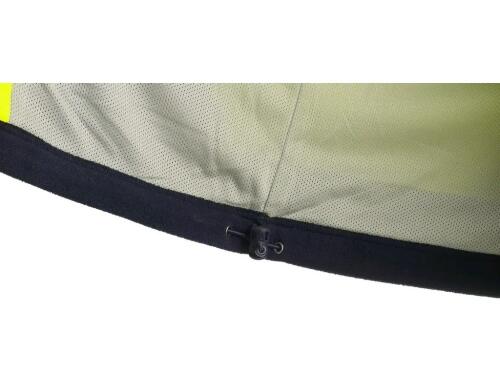 Bunda CXS PRESTON, výstražná, žluto-modrá, vel. L