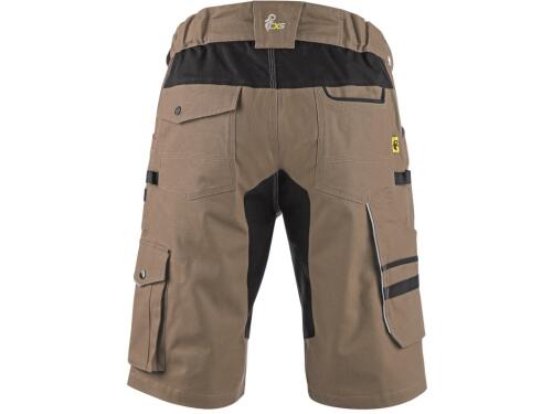 Kraťasy CXS STRETCH, pánské, béžovo-černé, vel. 58