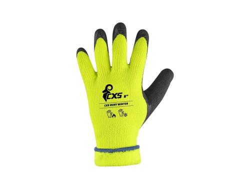 Rukavice CXS ROXY WINTER, zimní, máčené v latexu, vel. 09