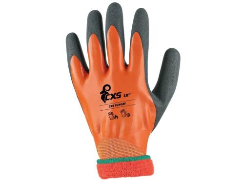 Rukavice CXS YUNGAY, zimní, máčené v latexu, vel. 09