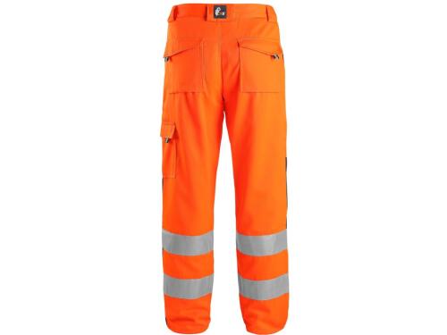 Kalhoty CXS NORWICH, výstražné, 170-176cm, oranžovo-modré, vel. 50