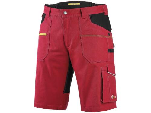 Kraťasy CXS STRETCH pánské, červeno-černé, vel. 60