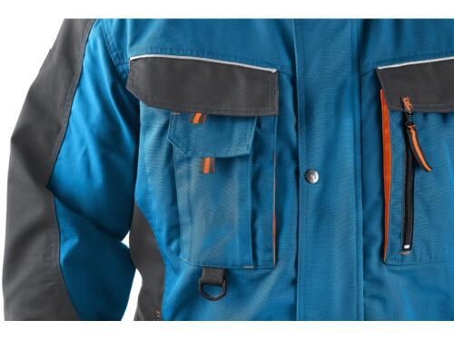 Blůza CXS SIRIUS LUCIUS, pánská, modro-šedá, vel. 54