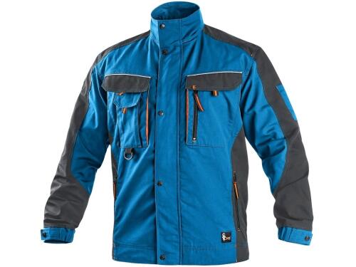 Blůza CXS SIRIUS LUCIUS, pánská, modro-šedá, vel. 58