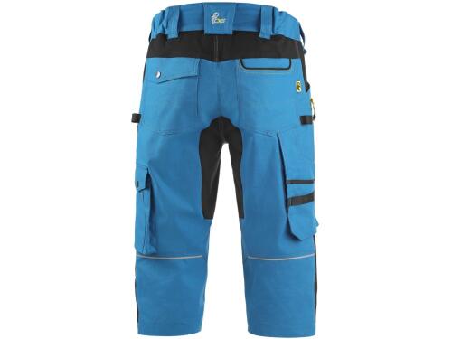 Kalhoty 3/4 CXS STRETCH, pánské, středně modré-černé, vel. 48