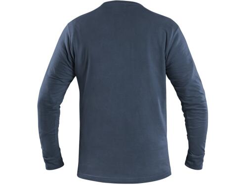 Tričko CXS PETR, dlouhý rukáv, tmavě modré, vel. 4XL